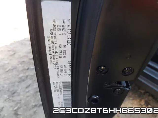 2C3CDZBT6HH665302 фото 2