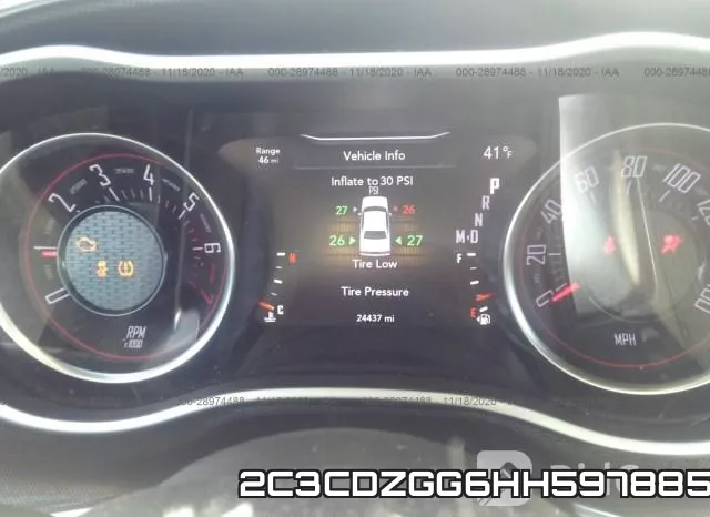2C3CDZGG6HH597885 фото 8