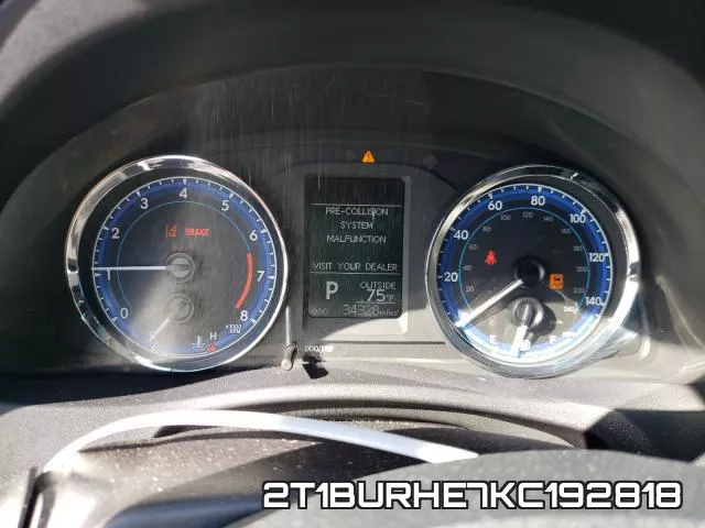 2T1BURHE7KC192818 фото 9