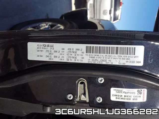 3C6UR5HL1JG366282 фото 2