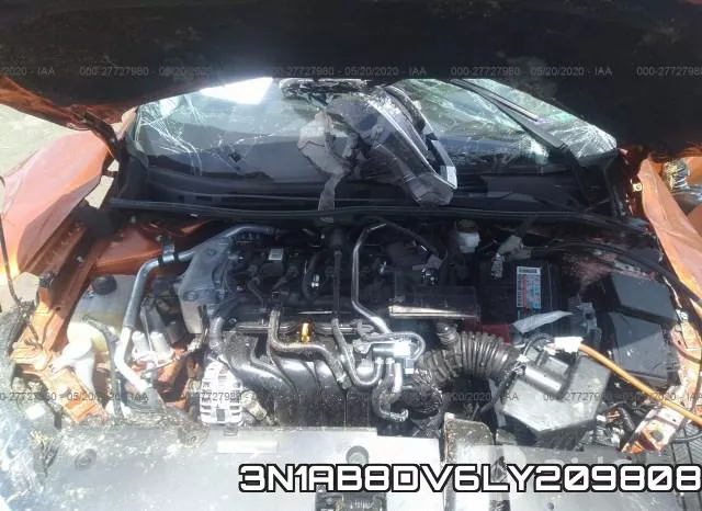 3N1AB8DV6LY209808 фото 2