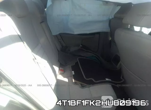 4T1BF1FK2HU809196 фото 9