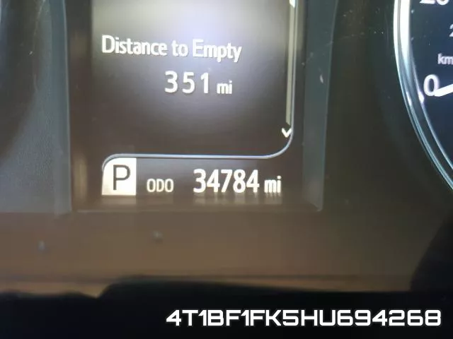 4T1BF1FK5HU694268 фото 9