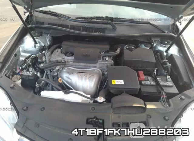 4T1BF1FK7HU288203 фото 2
