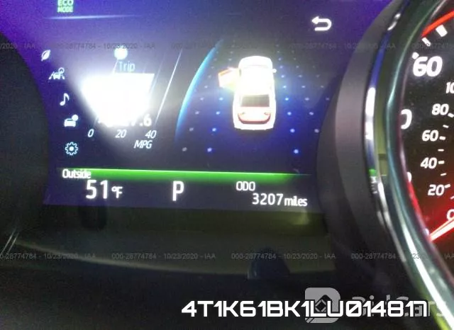 4T1K61BK1LU014817 фото 7