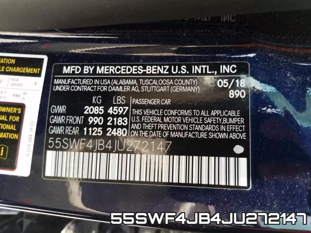 55SWF4JB4JU272147 фото 2