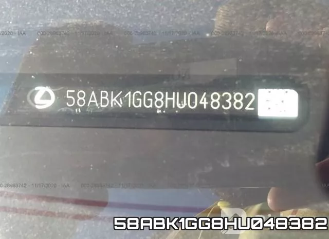 58ABK1GG8HU048382 фото 8