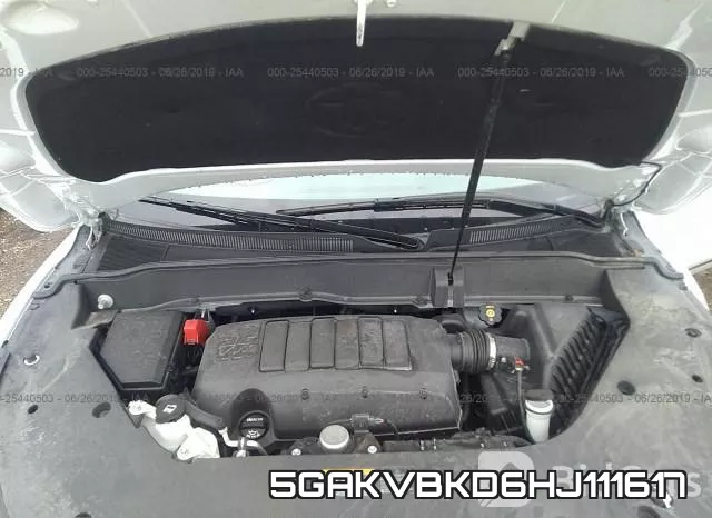 5GAKVBKD6HJ111617 фото 2