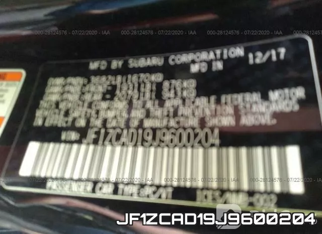 JF1ZCAD19J9600204 фото 9