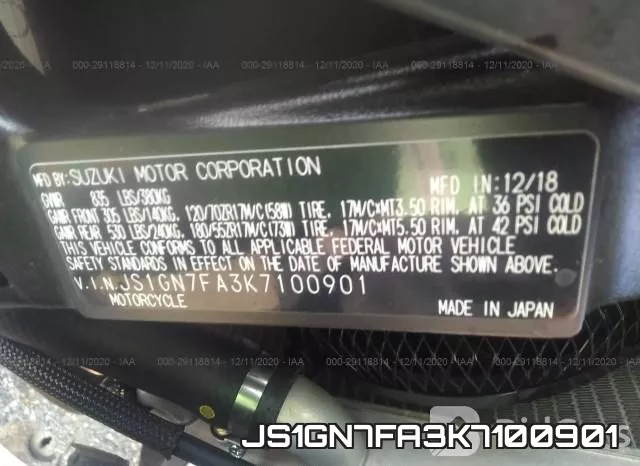 JS1GN7FA3K7100901 фото 2