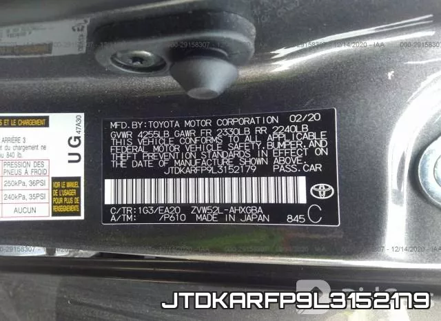 JTDKARFP9L3152179 фото 10