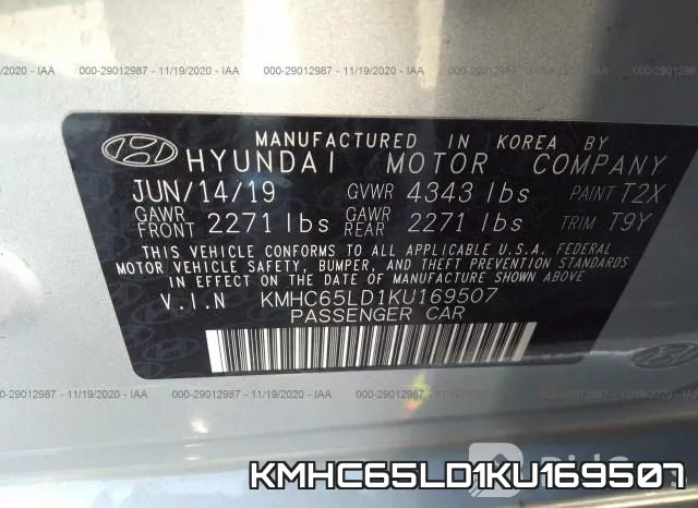 KMHC65LD1KU169507 фото 10
