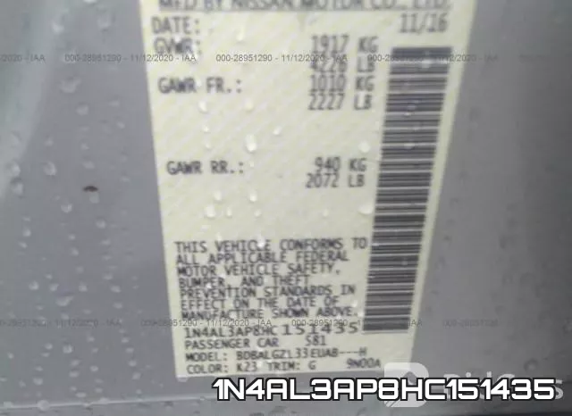 1N4AL3AP8HC151435 фото 7