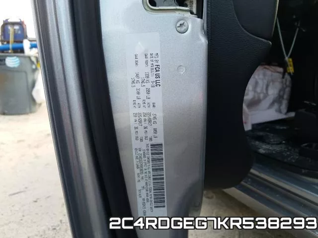 2C4RDGEG7KR538293 фото 2