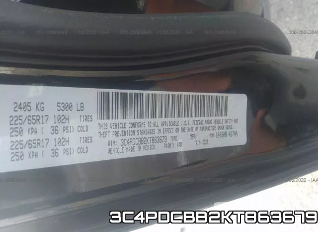 3C4PDCBB2KT863679 фото 10