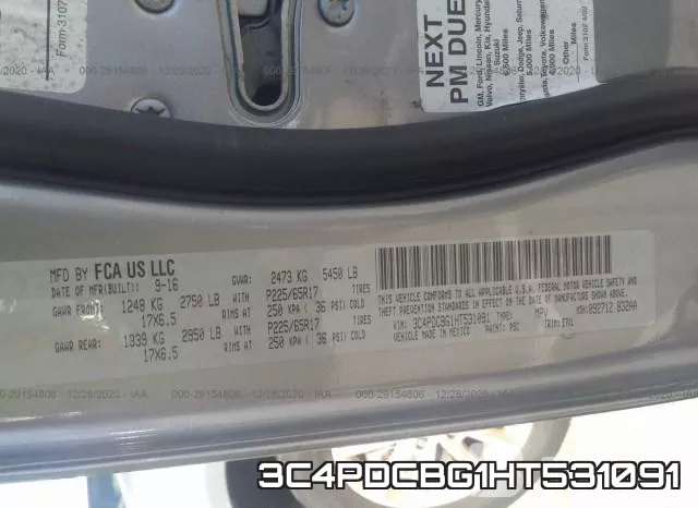 3C4PDCBG1HT531091 фото 10