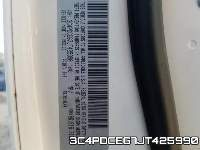 3C4PDCEG7JT425990 фото 2
