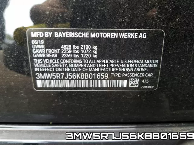 3MW5R7J56K8B01659 фото 2