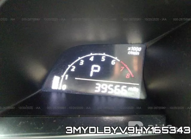 3MYDLBYV9HY165343 фото 8