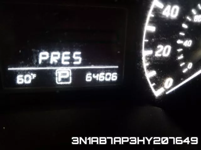 3N1AB7AP3HY207649 фото 8