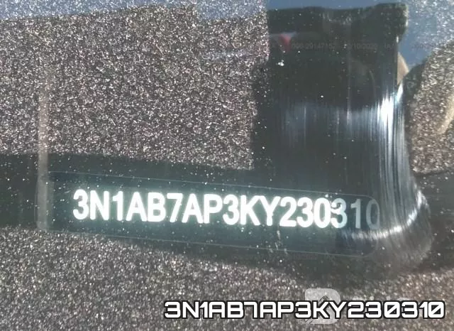 3N1AB7AP3KY230310 фото 10
