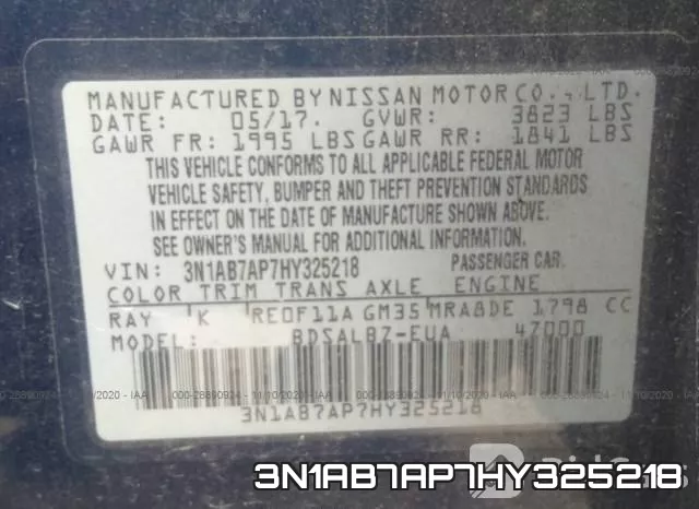 3N1AB7AP7HY325218 фото 8