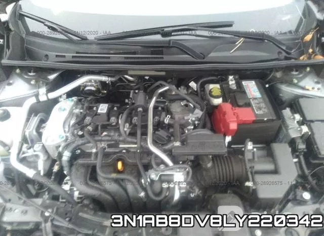 3N1AB8DV8LY220342 фото 2