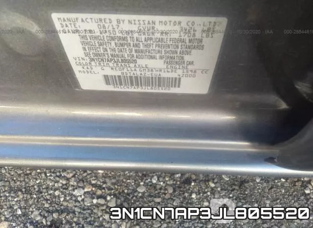 3N1CN7AP3JL805520 фото 10