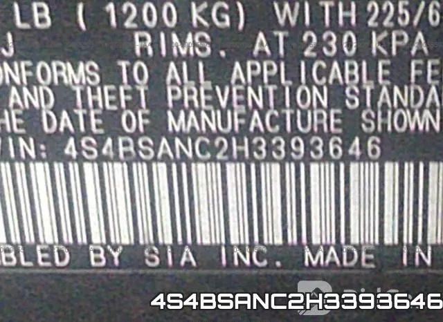 4S4BSANC2H3393646 фото 10