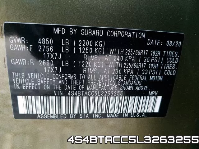 4S4BTACC5L3263255 фото 2