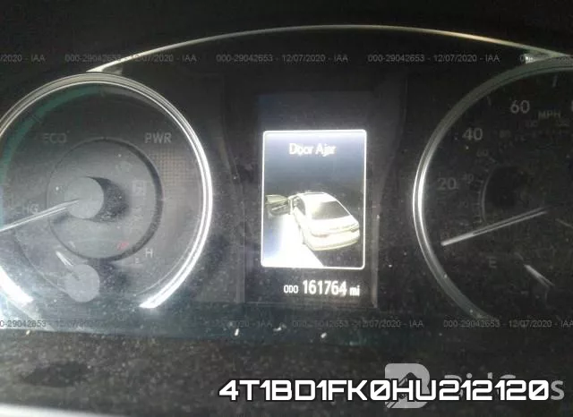 4T1BD1FK0HU212120 фото 7