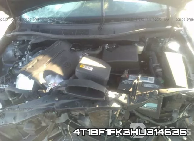 4T1BF1FK3HU314635 фото 2