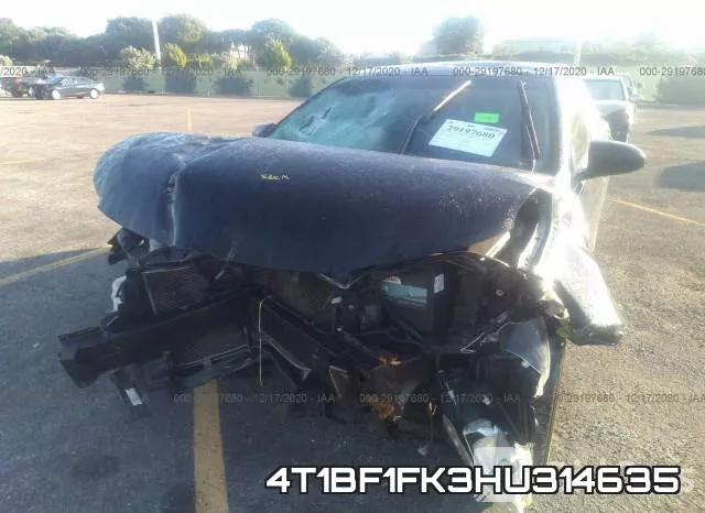 4T1BF1FK3HU314635 фото 6