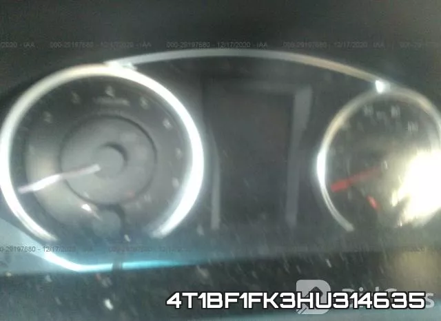 4T1BF1FK3HU314635 фото 7