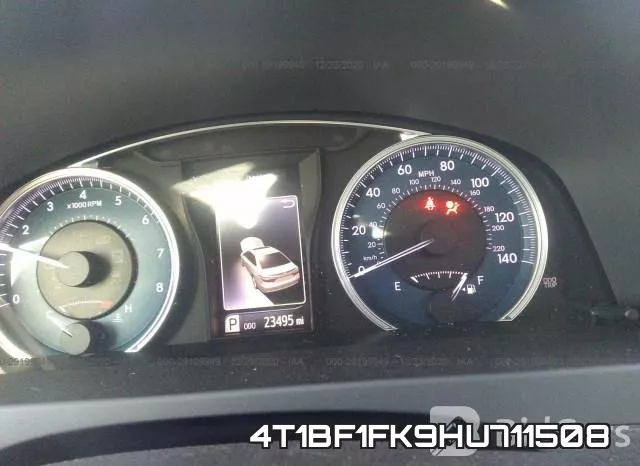 4T1BF1FK9HU711508 фото 8