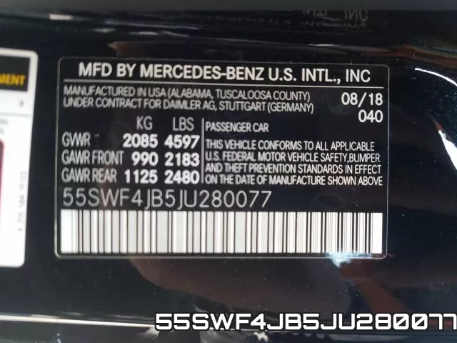 55SWF4JB5JU280077 фото 2