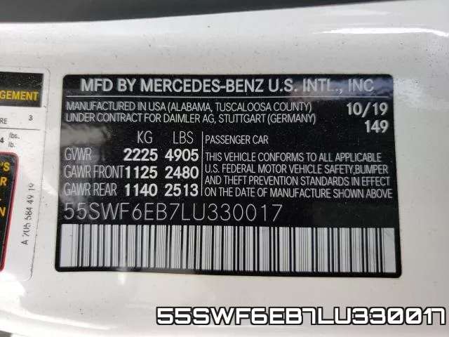55SWF6EB7LU330017 фото 2