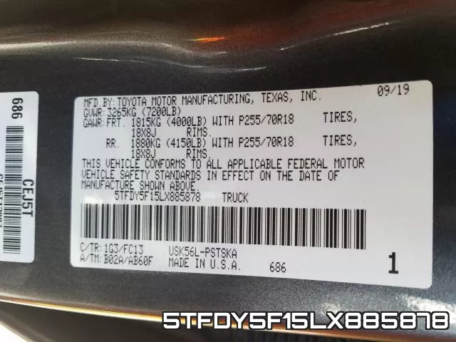 5TFDY5F15LX885878 фото 2