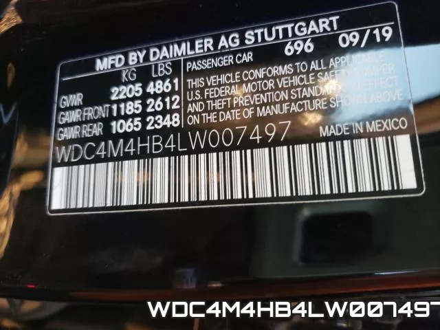 WDC4M4HB4LW007497 фото 2