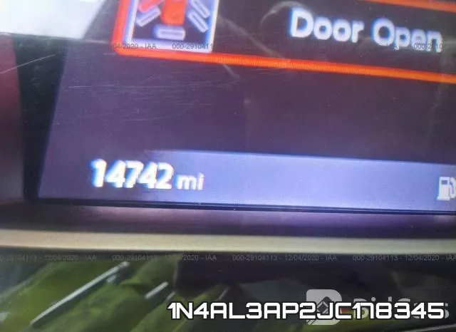1N4AL3AP2JC178345 фото 7