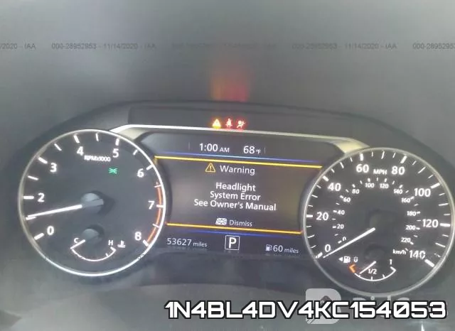 1N4BL4DV4KC154053 фото 7