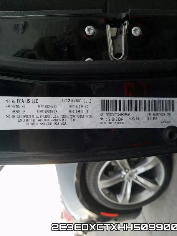 2C3CDXCTXHH509900 фото 2