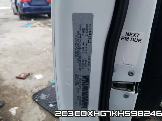 2C3CDXHG7KH598246 фото 2