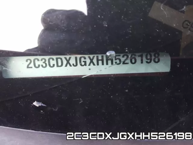 2C3CDXJGXHH526198 фото 2