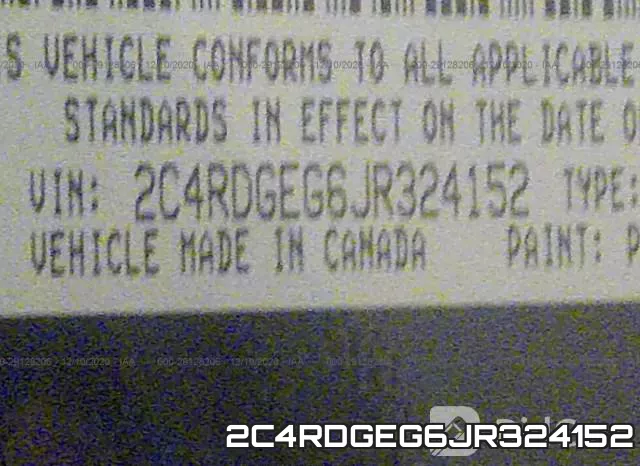 2C4RDGEG6JR324152 фото 10