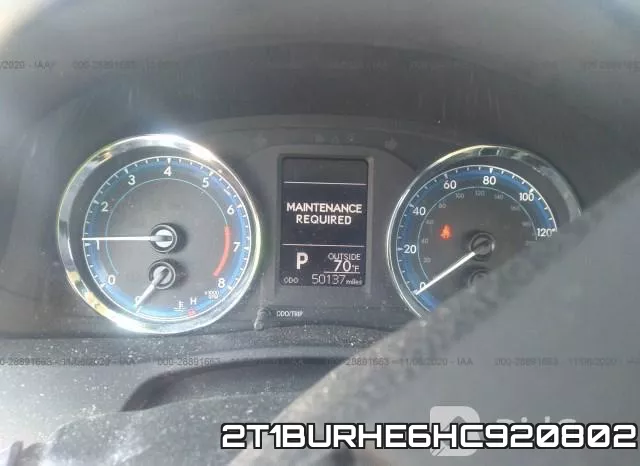2T1BURHE6HC920802 фото 8