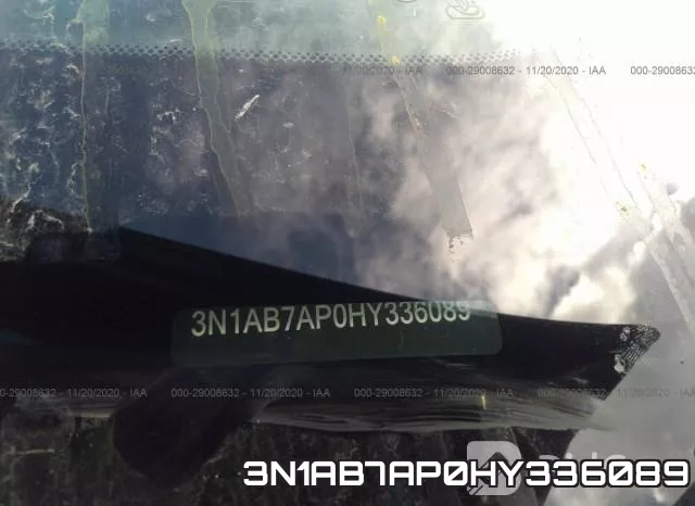 3N1AB7AP0HY336089 фото 9