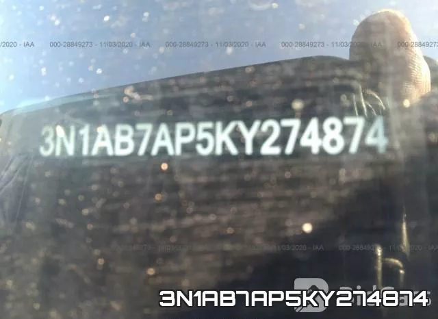 3N1AB7AP5KY274874 фото 10