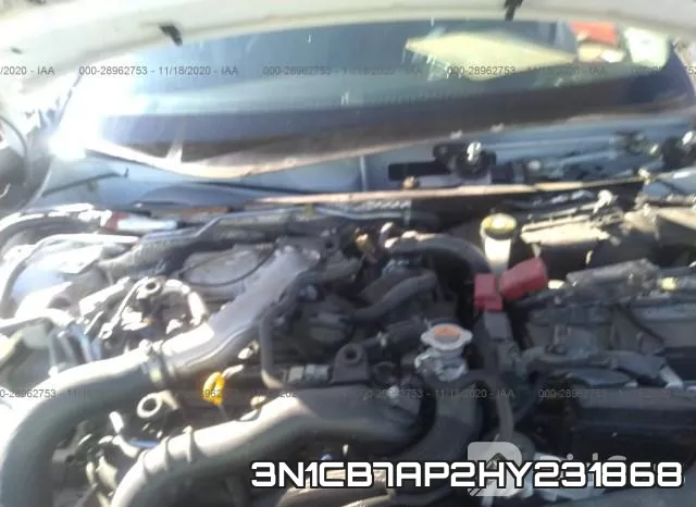 3N1CB7AP2HY231868 фото 2