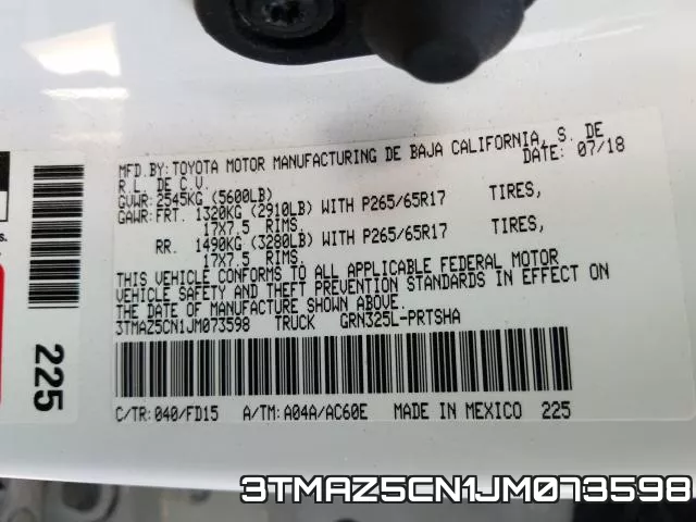 3TMAZ5CN1JM073598 фото 2